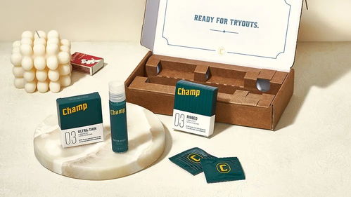 两性健康用品 Champ 视觉形象设计